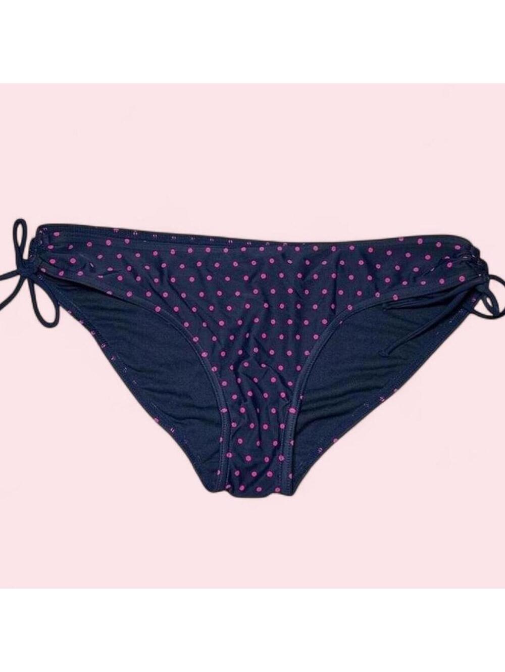 Gap Body Blue & Pink Polka Dot Swim Bottoms - Picture 1 of 3